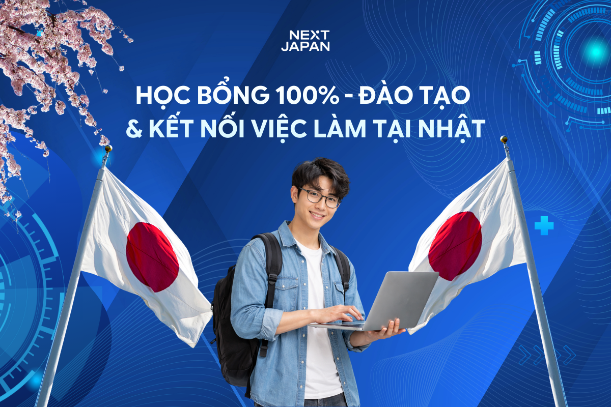 NEXTJapan - Học bổng 100% dành cho sinh viên IT, mở lối sự nghiệp công nghệ tại Nhật Bản